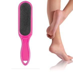 Lixa De Pé Com Base De Acrílico Anatômica Com Dupla Face 25,5 X 5,7 - Ralador De Pe - Art Beauty - PANAMI