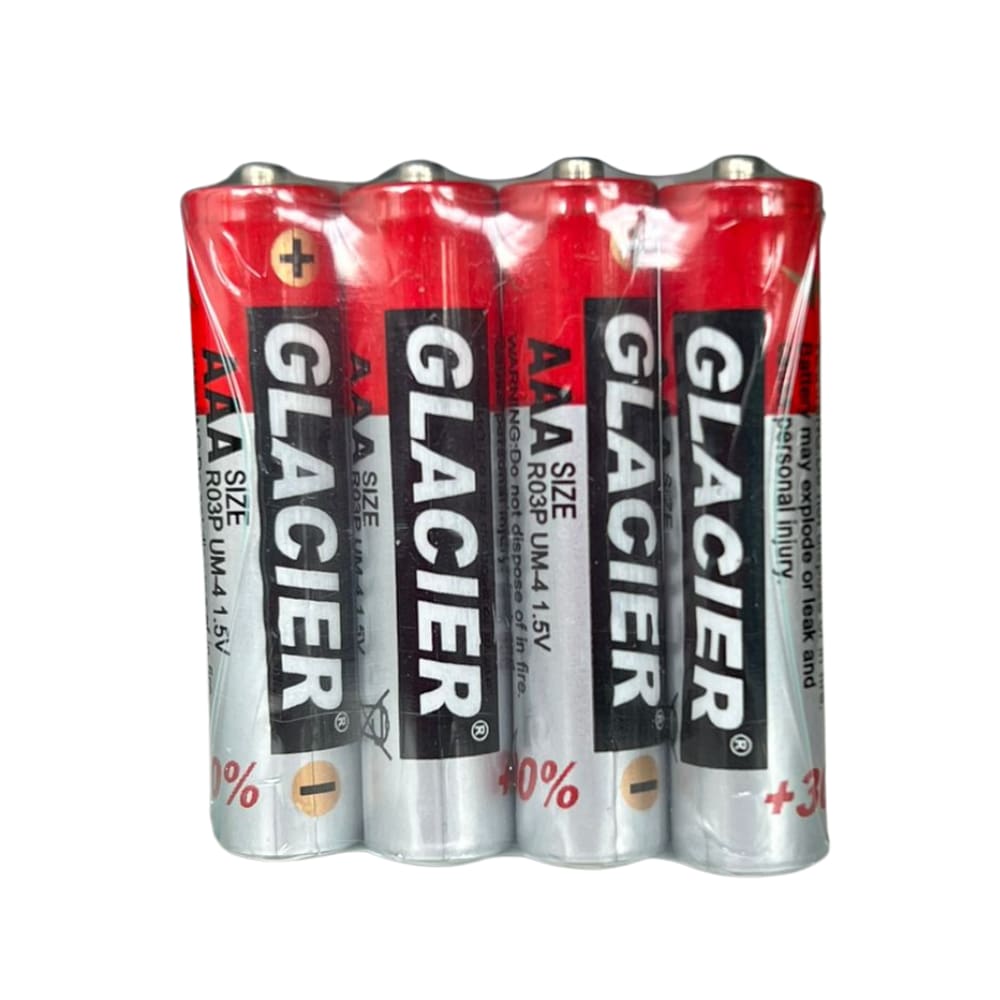 Pilhas Glacier Aa 1,5V/+30% - Kit 4 Unidades Eficientes