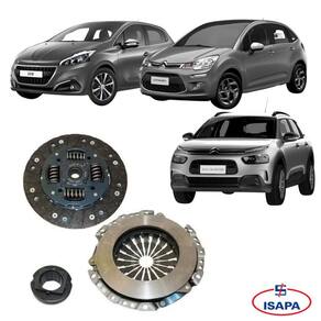 Mk10162 - Kit Embreagem Repset 200Mm 18 Estrias - C3 / C4 1.2 12V Flex 16 / 208 1.2 12V - Isapa