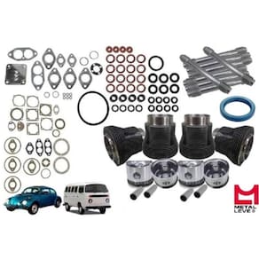 Suk1007 - Kit Motor Gas - Fusca / Br / Kombi 1500 - Mahle