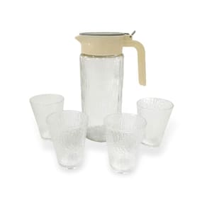 Conjunto de Jarra 1L com 4 Copos N244538-4 - Quanhe