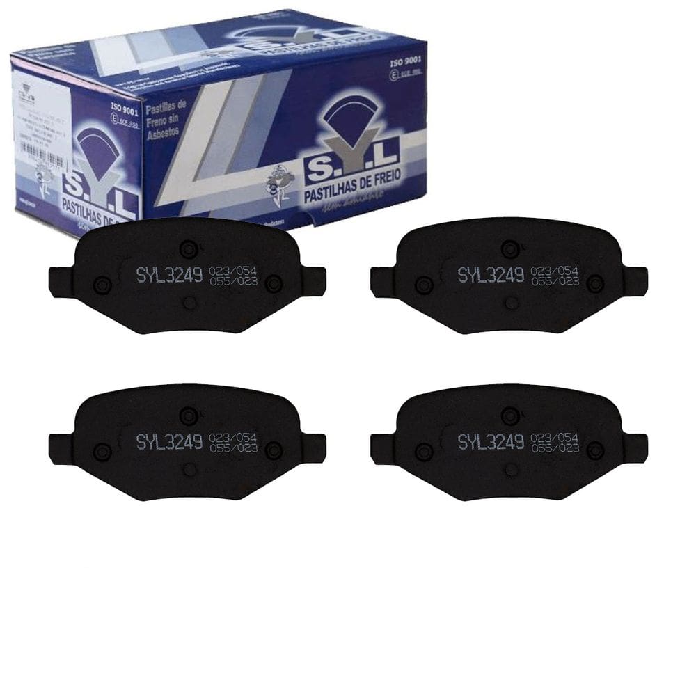 Pastilha De Freio Traseiro - Edge 3.5L V6 2011 A 2014 - Syl3249