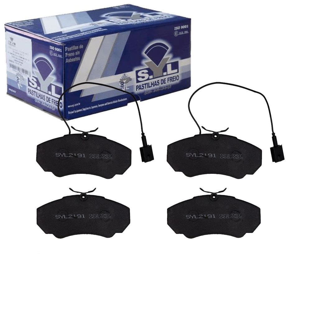 Pastilha De Freio Dianteiro - Ducato Aro 15 2003 A 2006 - Syl2191