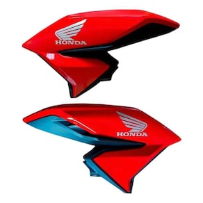 Par Aba Do Tanque Cg Titan 160 2022/2024 Vermelho Sportive