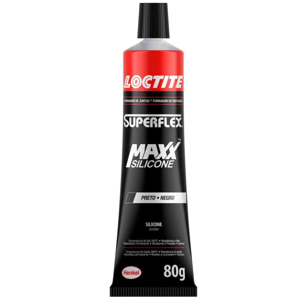 Loctite Superflex Maxx Bk Tb80G Preto