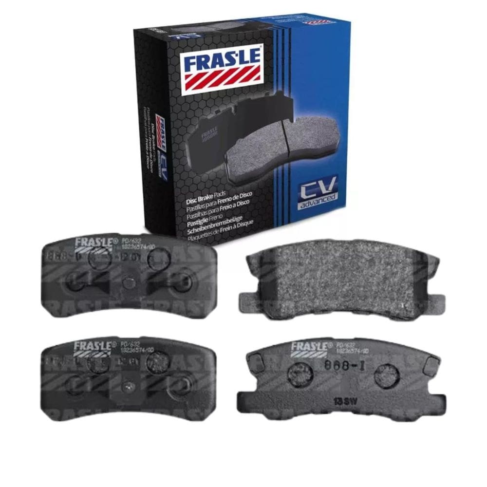 Pastilha De Freio Traseira -Pajero 2003 A 2011 / Outlander 2007 A 2017 / Asx 2013 A 2017 - Pd/632