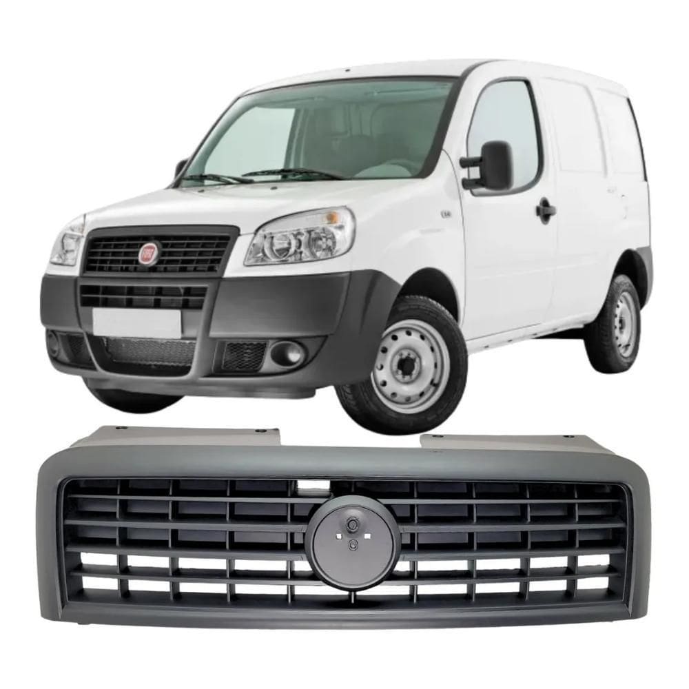 Grade Dianteira Fiat Dobl 2010 A 2018 Preto Fipparts 13104