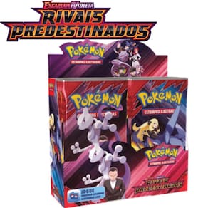 Pokémon Box Com 36 Boosters Ev10 Rivais Predestinados Copag
