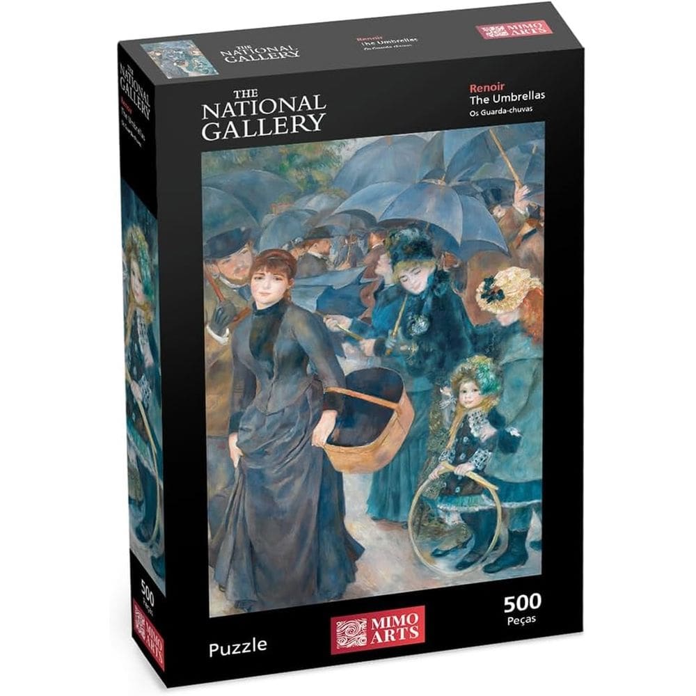 Quebra Cabeça Renoir Os Guarda-Chuvas 500 Peças Mimo - 2611