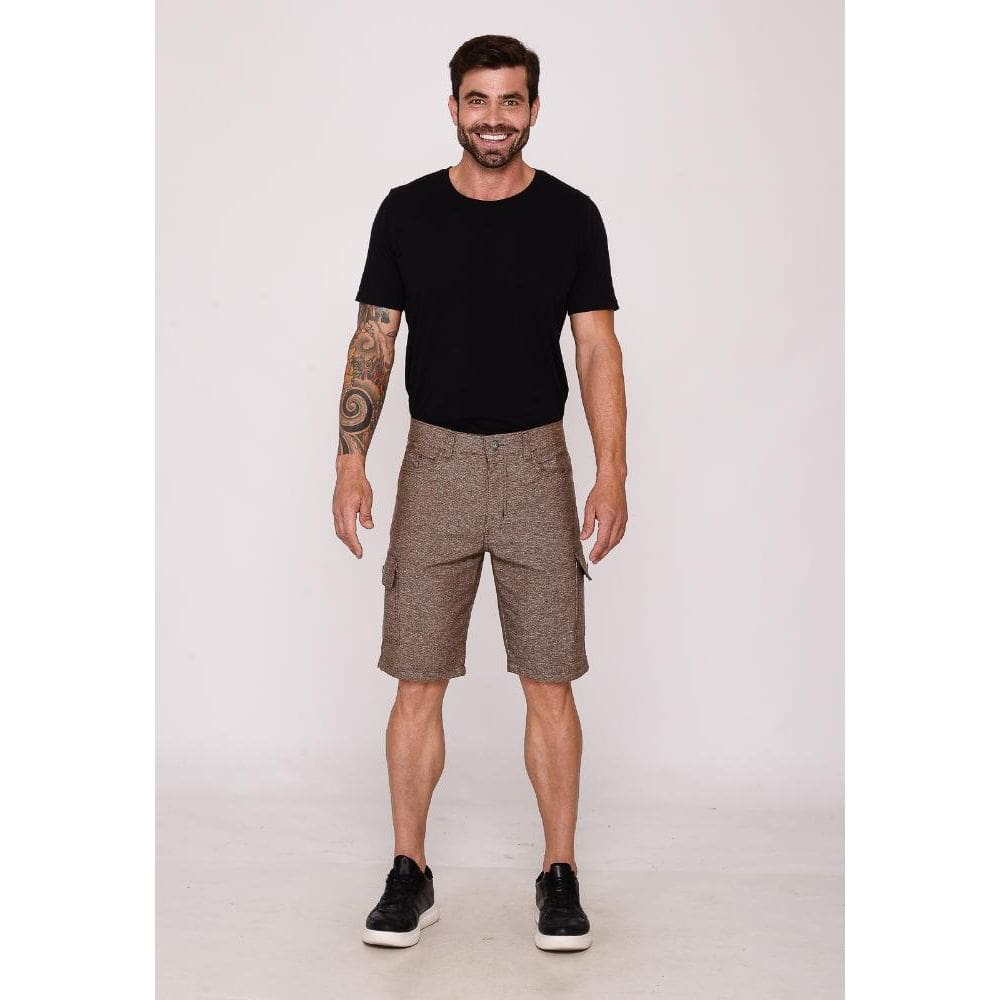 Bermuda Masculina 7950 Marrom [F075]
