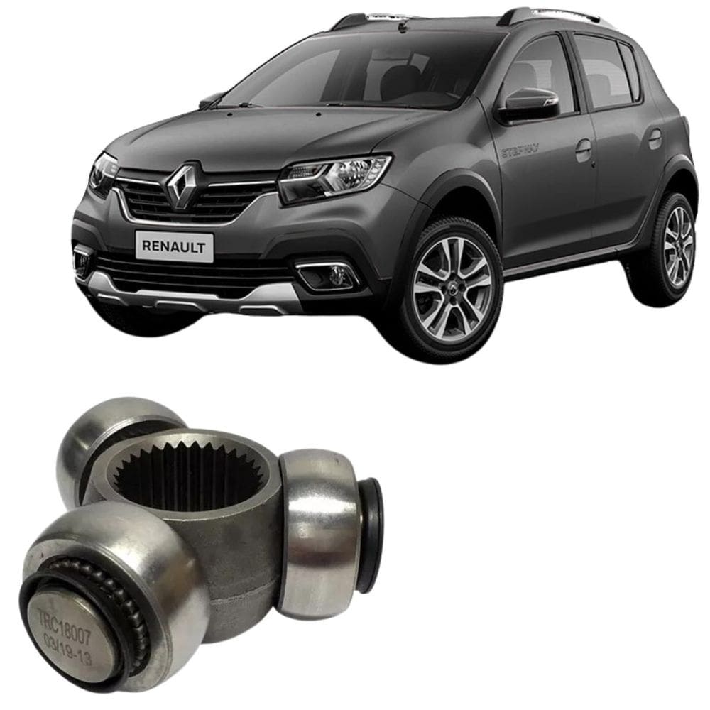 Trizeta Direito - Logan 1.0 / 1.6 - Manual 2014 A 2020 /Sandero 1.0 / 1.6 - Manual 2014 A 2020 - Tzp0608