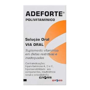 Adeforte Solução Oral Gross 3ml