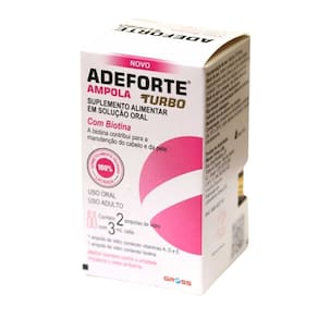 Adeforte Turbo + Biotina Solução Oral Gross 3ml