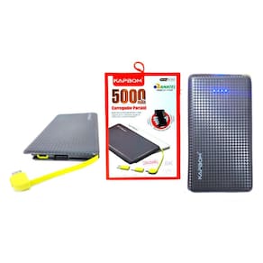 Carregador Portátil KA 952 Potência e Carregamento Rápido