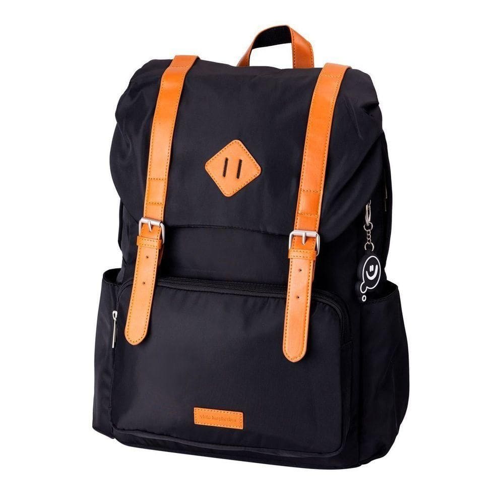 Mochila Laptop Todo Dia Preto E Caramelo