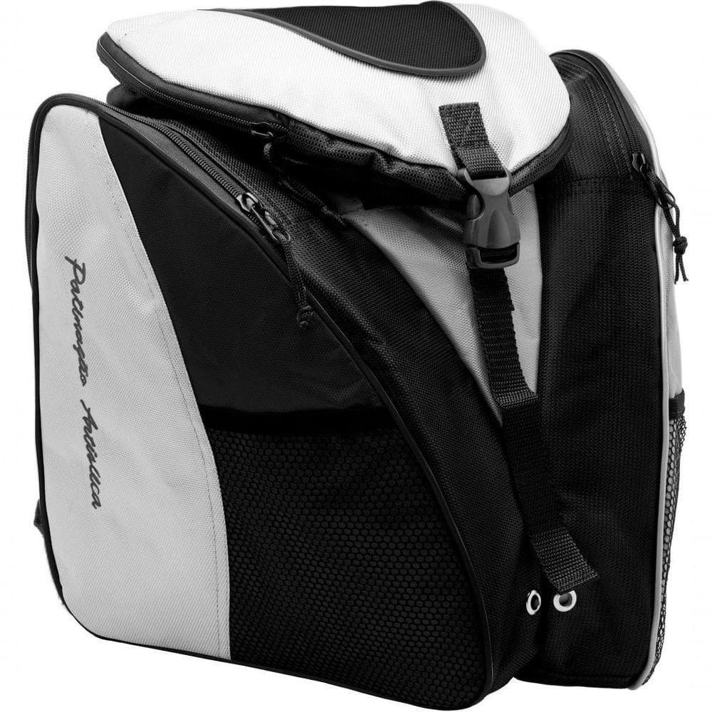 Bolsa Mochila Patins Com Alça E 3 Divisórias Reforçada Preta