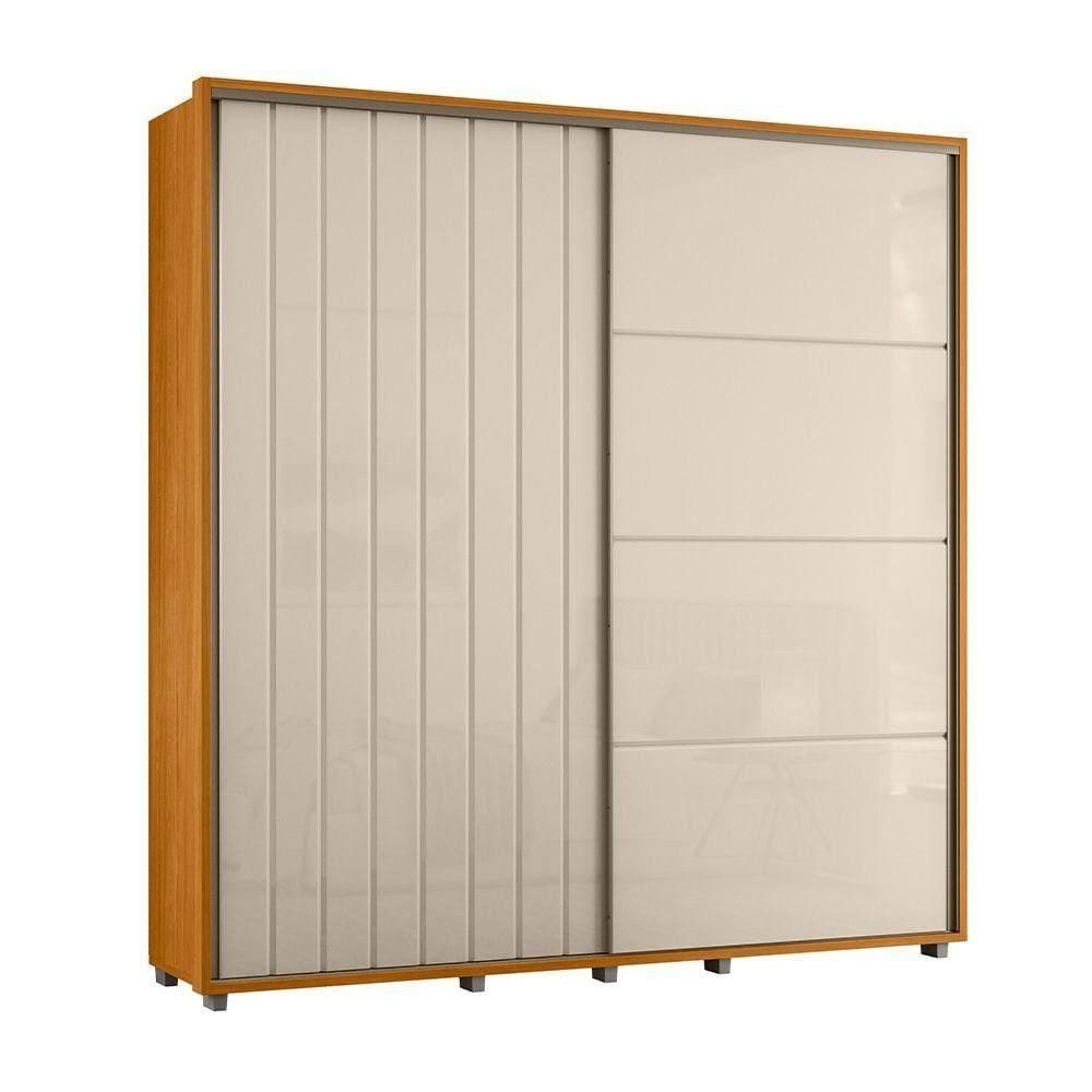 Guarda Roupa Monet Mdf Cabideiro Extensível - Cinamomo Off
