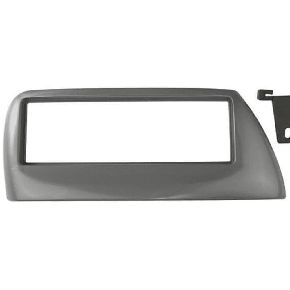 Moldura Contra Frente Plástica Para Ford Ka 2000 Prata 1 Din