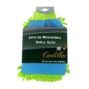 Luva De Microfibra Dupla Ação Lavagem + Remoção De Insetos