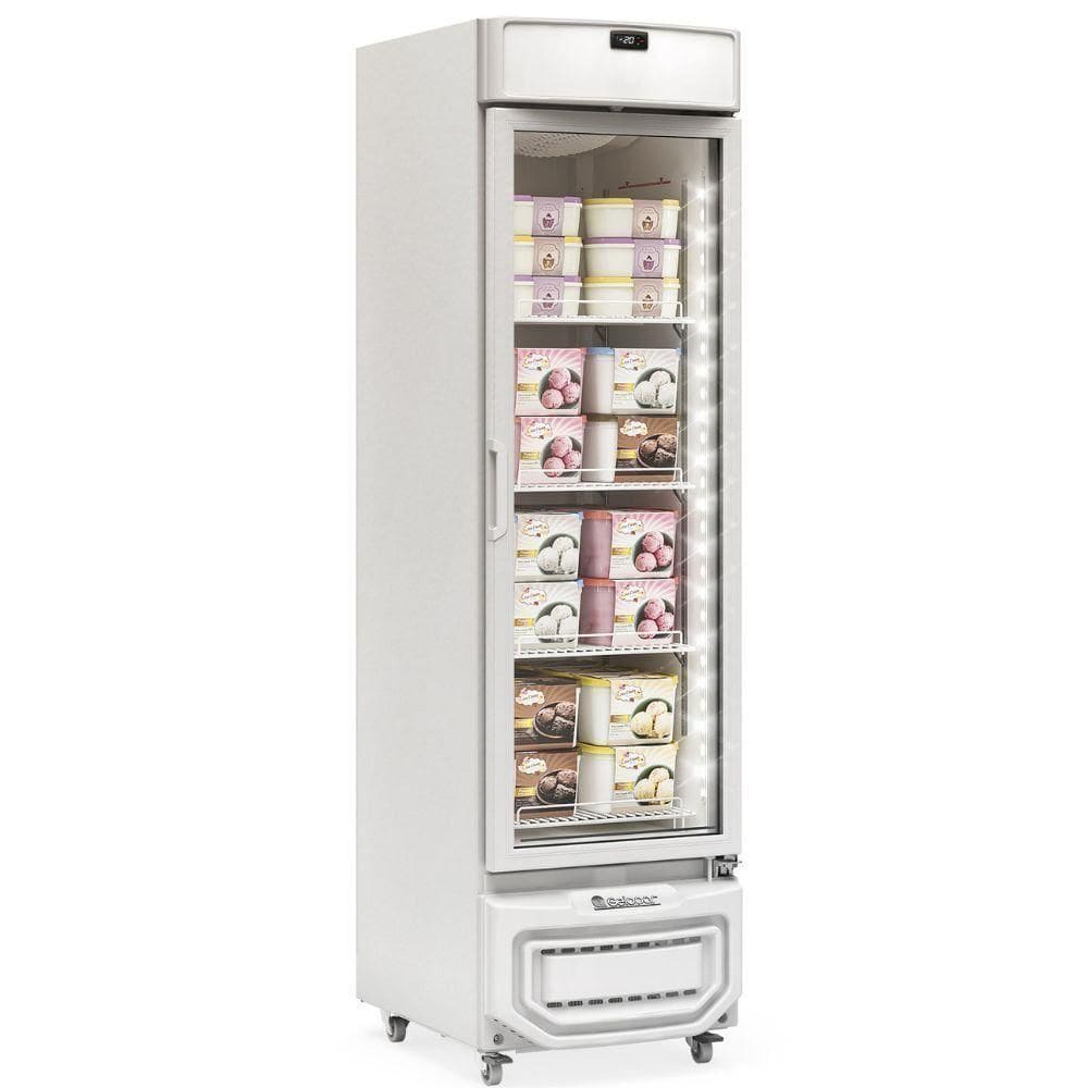 Freezer Vertical Ar Forçado 315l Gfi31lp Gelopar Conservador Branco 220v