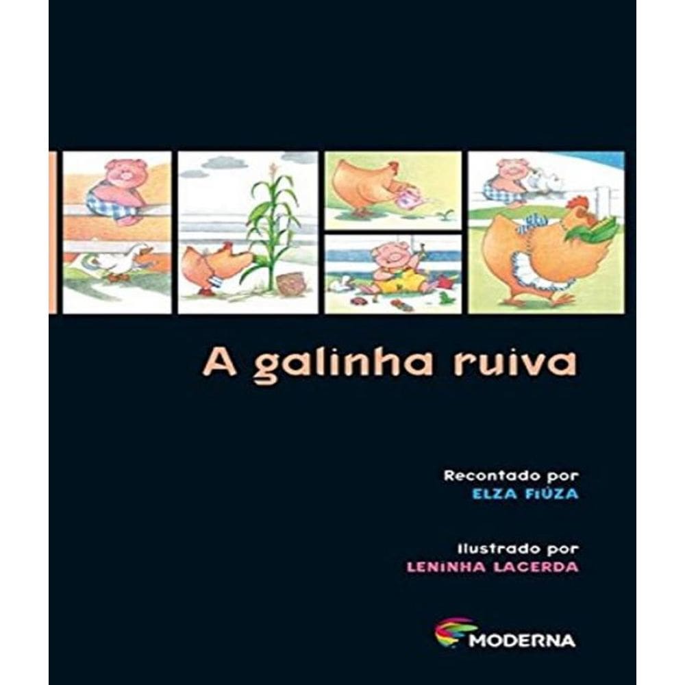 Livro Galinha Ruiva, A