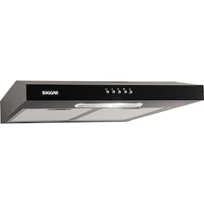 Depurador E Exaustor De Ar Suggar Slim 60Cm Preto 110V