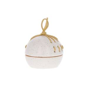 Pote Decorativo P Em Ceramica Com Amarração