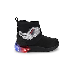 Bota Infantil Menino Bibi Space de Dino Preta