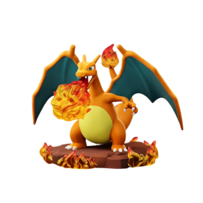 Enfeites de brinquedo SANMU Anime Pokémon Charizard Fashion