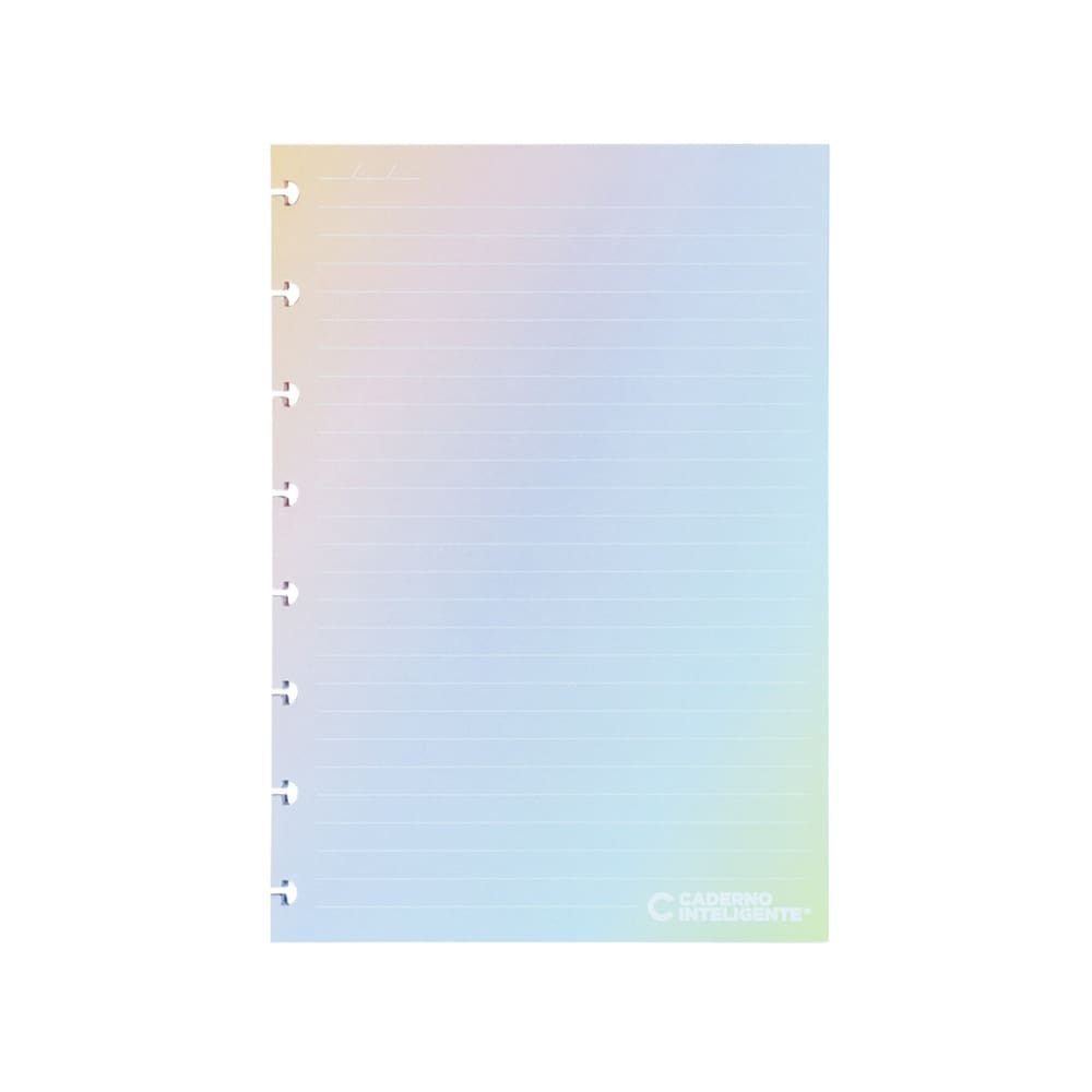 Refil Caderno Inteligente 120g 30 Folhas Rainbow - A5