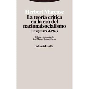 La Teoría Crítica En La Era Del Nacionalsocialismo