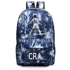 Mochila SANMU Creative Printed Football Cristiano Ronaldo