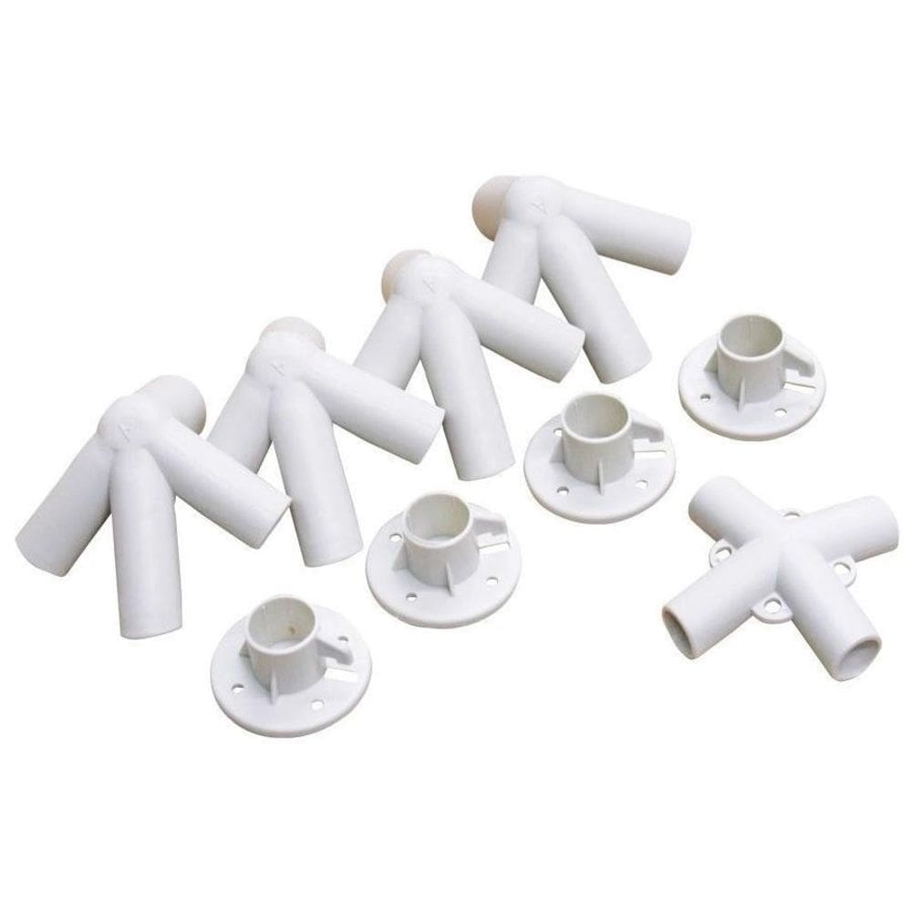 Kit Conexões Nautika Para Gazebos - Branco