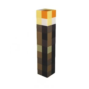 Luz noturna Minecraft Brownstone LED USB recarregável