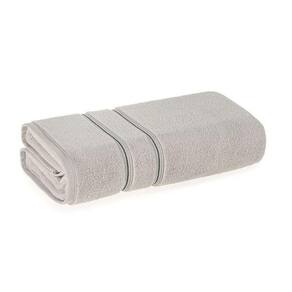 Toalha De Rosto Fio Twist 100% Algodão Plaza Mineral/preto