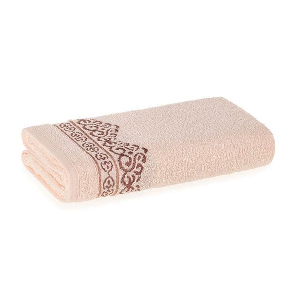 Toalha De Rosto Fio Cardado Mayan Salmão/ferrugem