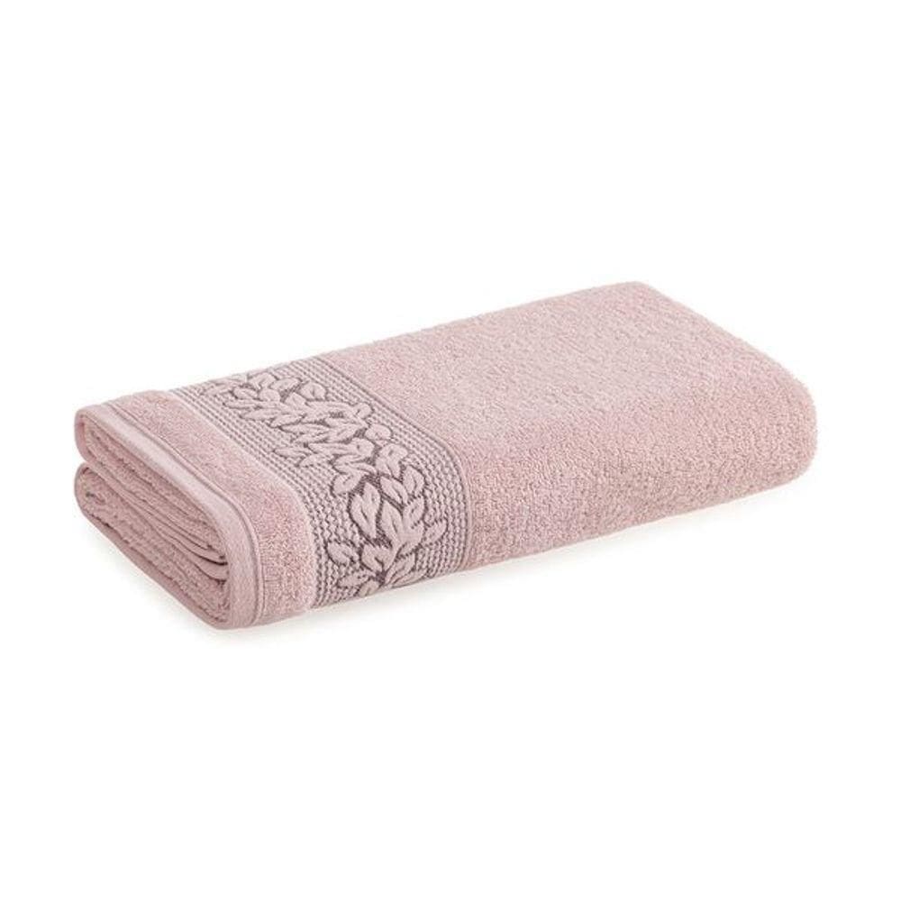 Toalha De Rosto Karsten Softmax Provence Rosa Suave