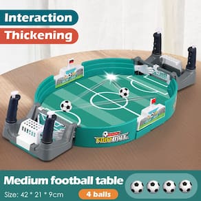 Mesa de jogo de futebol de mesa As crianças jogam contra dois