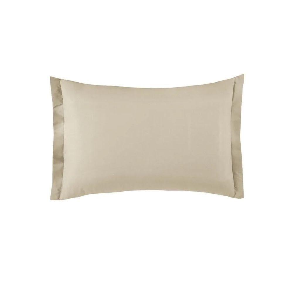 Mini Fronha Travesseiro Multiuso Altenburg Toque Acetinado 35cm X 50cm Bege
