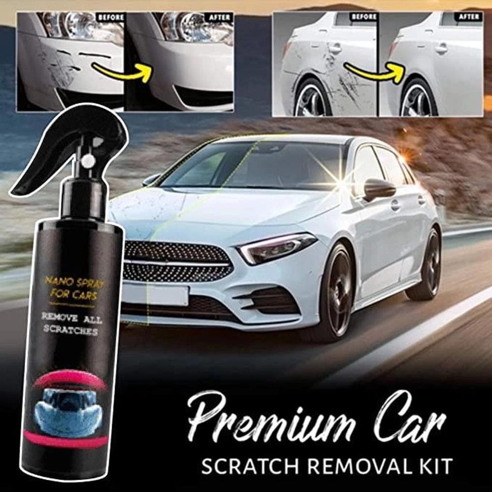 Spray Nano Reparador de Arranhões para Carros 120ml (2 unidades) - Repara e Protege