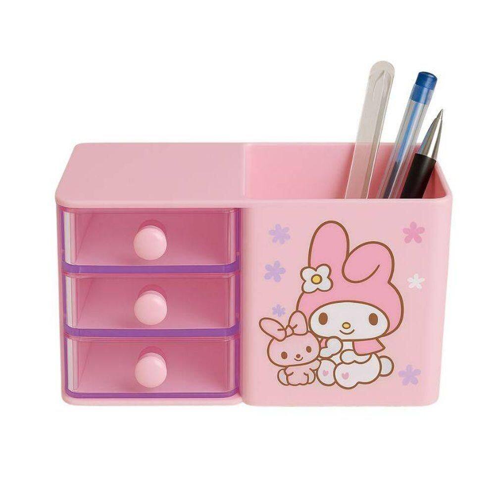 Porta Lápis E Canetas Sanrio Organizador Escritório Estudos