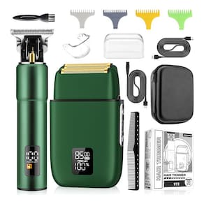 Conjunto de cabelo elétrico de alta potência com carregamento USB para uso doméstico