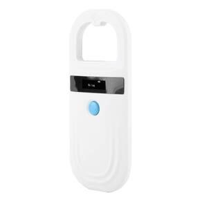 Scanner de microchip com tela OLED recarregável para animais de estimação ASHATA
