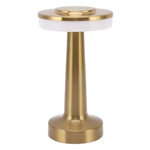 Lâmpada de mesa Miskall Vintage Metal USB recarregável 1W 700mAh