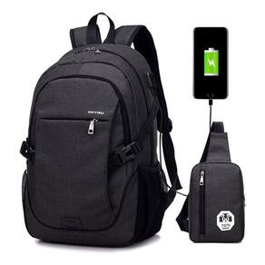 Mochila de Carregamento de Bolsa Escolar para Estudantes de Moda