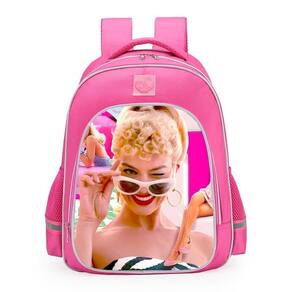 Mochila Filme Barbie Oxford saco escolar de pano para meninas tipo