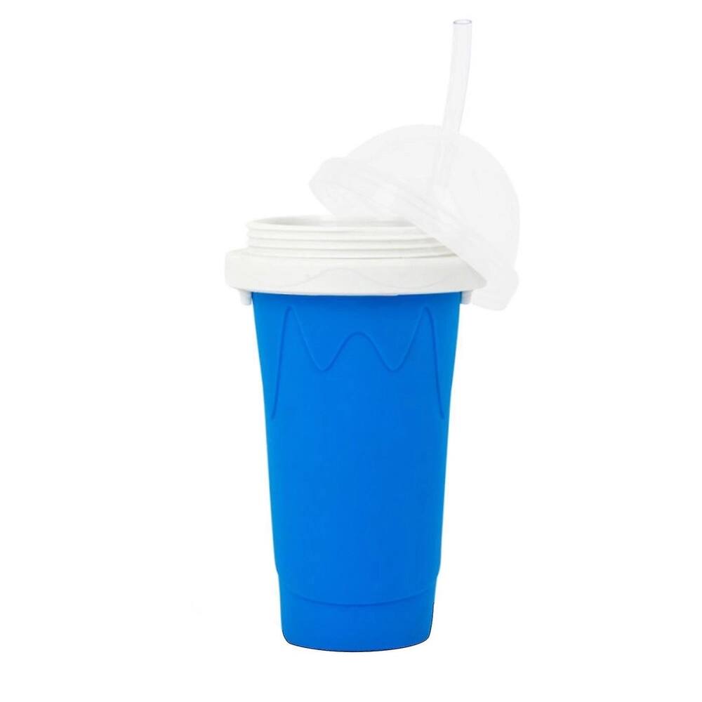 Copo de smoothies Eco-amigável de dupla camada de silicone