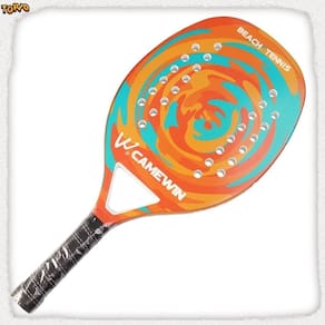 Raquete de Beach Tennis profissional feita de fibra de carbono