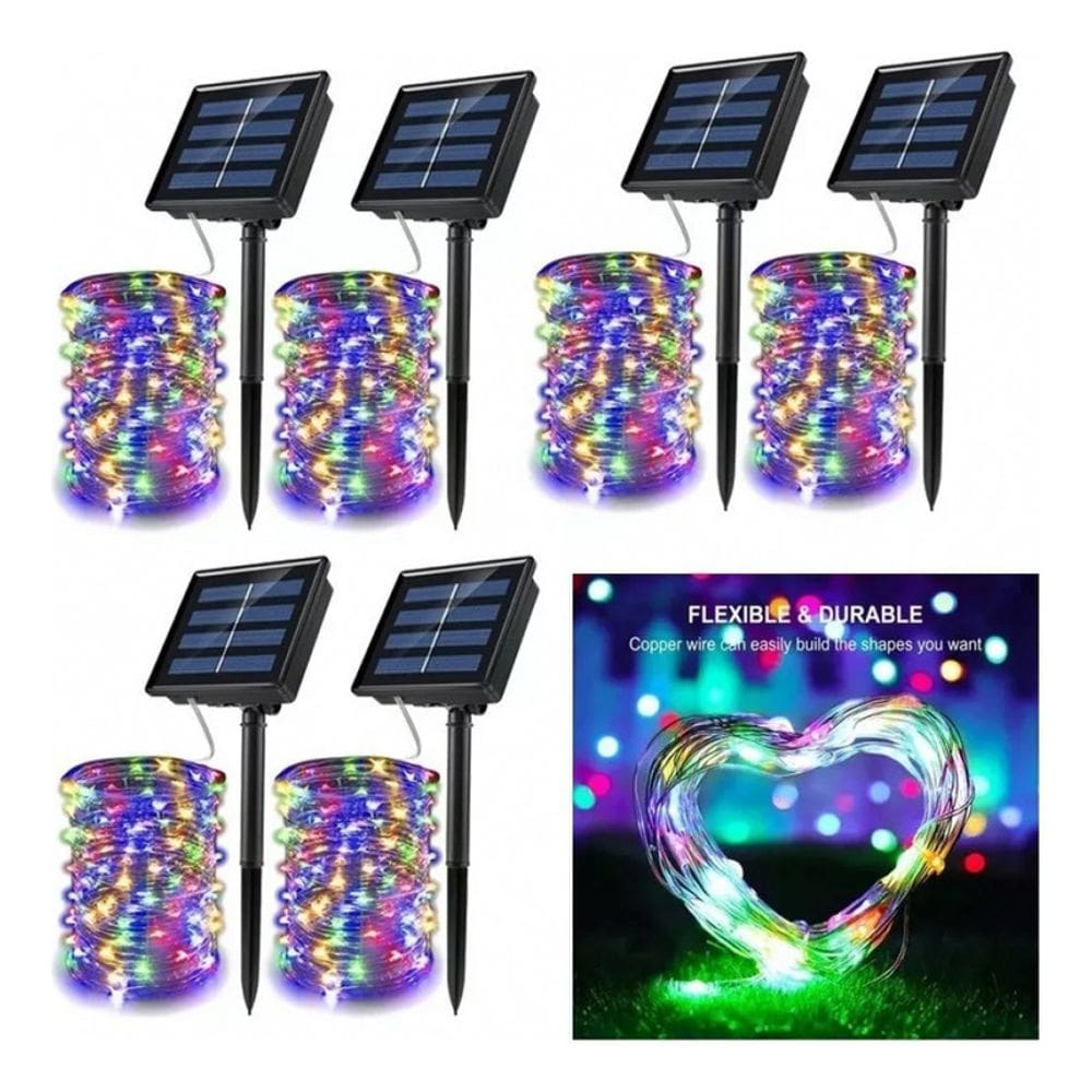 Corrente Sunlight para decoração de Natal 6x20m 200 LEDs