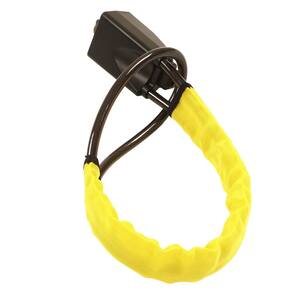 Fechadura de volante Luqeeg Universal Anti Theft Car Amarelo